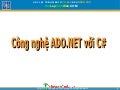 Bài 2 - Công nghệ ADO.NET với C#