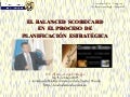 Balanced Scorecard: planificacion estrategica