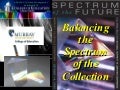 Balancing the spectrum of the collection 2003