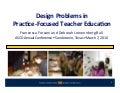 TEI Design Problems Ascd