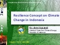 Resilience concept on climate change