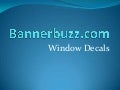 BannerBuzz Offers Window Decals For Multipurpose