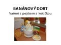 Banánový dort