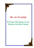Báo cáo tốt nghiệp kế toán tiền lương