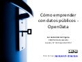 Cómo emprender a partir de datos públicos