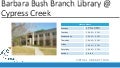 Barbara Bush Virtual Tour