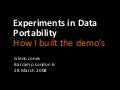 How I built the demo's