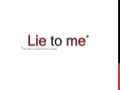 Reading Microexpressions- Lie to me Session @barcammumbai