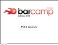 Barcamp tunisie edition 2010 resaux sociaux