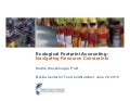 Ecological Footprint Accounting: Navigating Resource Constraints - Mathis Wackernagel