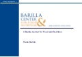 Doppia Piramide: Barilla Center for Food and Nutrition - Paolo Barilla
