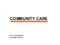 Community Cars - Carlo Barioli 