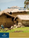 Barrick Perú reporte de responsabilidad