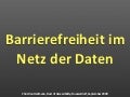 Barrierefreiheit Im Datennetz