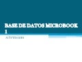 Base de datos microbook 1
