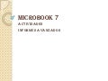 Base de datos microbook 7