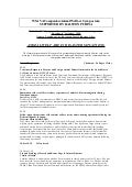 WSAVA Companion Animal Welfare Symposium Program