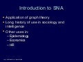 Basic Introduction to Social Network Analysis