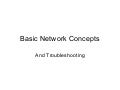 Basic Network Concepts