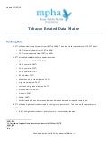 Maine: Basic Tobacco Information, July 2010