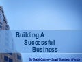 Basics of entrepreneurship