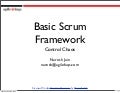 Basic Scrum Framework