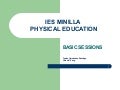 PE: Basic Sessions