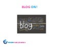 Basics of Blogging