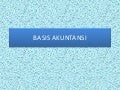 Basis akuntansi