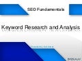 Longtail Keyword Research and Analysis - SEO Fundamental Workshop at BASIS