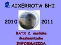 Batx 2  ikasle 10 11