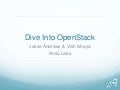 Baylisa - Dive Into OpenStack