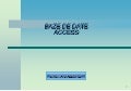 Baze de date Access