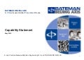 BBA Capability Statement   May 2010