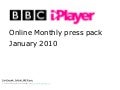 BBC iPlayer Statistics - January 2010