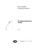 BCBS 223-The internal audit function in banks