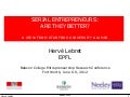 Stanford University and serial entrepreneurs