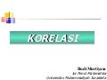 Bd06 statistik korelasi