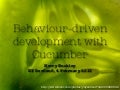 BDD with cucumber