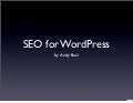 SEO for WordPress