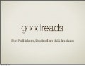 Goodreads for Publishers, Booksellers & Librarians