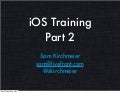 Beginning i os part 2   sam kirchmeier
