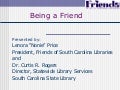 Being A Friend