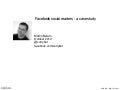 Engaging Facebook through EDGErank, Content and Killer Apps