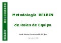 Metodología Belbin de Roles de Equipo.