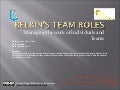 Belbin & Woodcocks Analysis Of Team Development