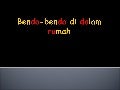 Benda Benda Di Dalam Rumah