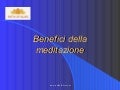 Benefici della meditazione