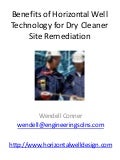Dry Cleaner Pollution Cleanup - Horizontal Well Technology