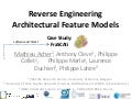 BENEVOL&rsquo;11 - Reverse Engineering Architectural Feature Models